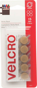 5/8 Inch Beige Velcro Coin 90071 by Velcro USA Best Price