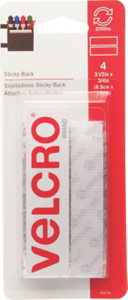 3 1/2 Inch White Velcro Strip 90076 by Velcro USA Best Price