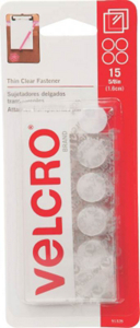 5/8 Inch Clear Velcro Coins 91328 by Velcro USA Best Price