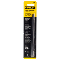 6 1/2 Inch Coping Saw Blades Pack of 4 15-061 by Stanley Tools
