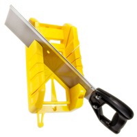 Saw Storage Mitre Box With Saw 19-800 by Stanley Tools