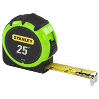 25 Foot by 1 Inch Hi Vis Tape Rule 30-305 by Stanley Tools