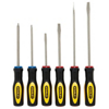 6 Piece Fluted Handle Screwdriver Set 60-060 by Stanley Tools