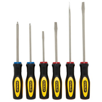 Stanley 6 Piece Fluted Screwdriver Set