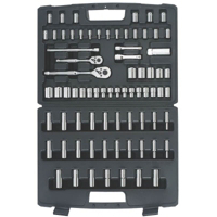 Stanley 75 Piece Mechanics Socket Wrench Set