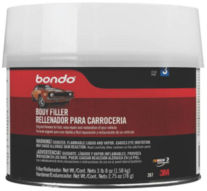 1/2 Bondo Body Filler 267 by 3M Bondo Best Price