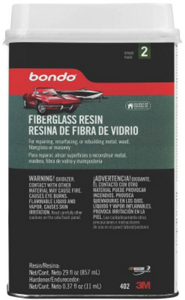 1 Qt Fiberglass Resin W/Cap 402 by 3M Bondo Best Price