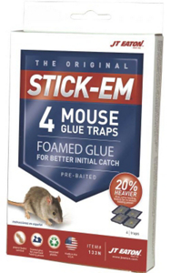 Stick Em Glue Mouse Traps 133N by J T Eaton Best Price