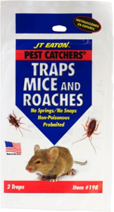 Pest Catchers Glue Trap Pest Catcher 2 Pack 198 by J T Eaton Best Price