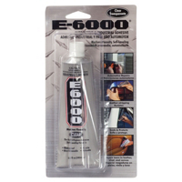 E-6000 3.7 Ounce Clear Industrial Adhesive 230022 by Eclectic Products