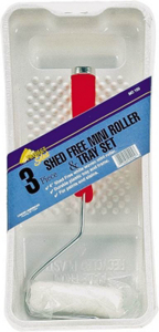 Project Select 3 Piece Mini Paint Roller and Tray Set MS 100 by Linzer Best Price