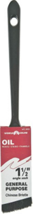 Black China Bristle Angular Sash Brush 1 1/2 Inch WC2652-1.5 by Linzer Best Price