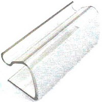 48 Ct 3 Inch Clear Skirt Clip SK-V3 by Tablemate Products Best Price