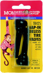 Monkey Grip 2 Snap In Tire Valves Pack of 2 M4250 by Victor Automotive Best Price