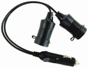 12V Twin Sock Splitter 18809 by Custom Accessories Best Price