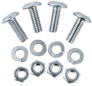 4Pk Licens Plt Fastener 93367 by Custom Accessories Best Price