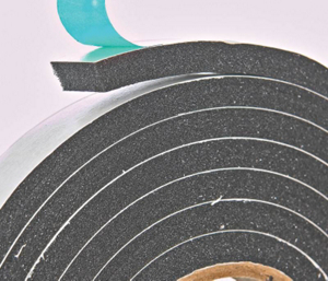 Frost King Black Rubber Foam Tape 3/4 By 10 Foot R534H by Thermwell Frost King