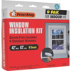 Frost King 9 Pack Window Kit Indoor 42 inch by 62 inch , 162 Square Foot V73/9H by Thermwell Frost King