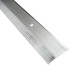 Frost King Carpet Bar 1 1/2 By 3 Inch Fluted Sliver H591FS/3 by Thermwell Frost King