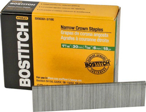 1 3/16 Inch Finish Staples SX50351-3/16G by Stanley Bostitch Best Price