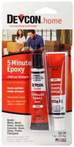 5 Minute Epoxy Paintable High Strength Clear 1 Ounce S205 by Devcon IBW Best Price