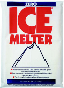 Zero Ice Melter 50 Pounds Zero Ice Melter 9587 by Howard Johnsons Best Price