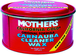 California Gold 12 Ounces Gold Paste Wax MR105500 by Mothers Polish Best Price