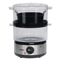 Nesco 5Qt 2Tray Food Steamer ST-25 by Nesco Metal Ware Best Price