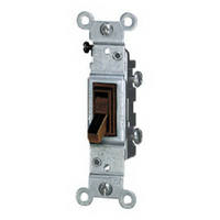 15 Amp Brown Single Pole Quiet Switch 202-01451-002 by Leviton Manufacturing Best Price