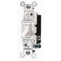 15 Amp White 3 Way Quiet Switch 226-01453-02W by Leviton Manufacturing Best Price