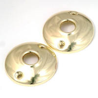 2 1/2 Inch Brass Replacement Roses 1136 by Belwith Products