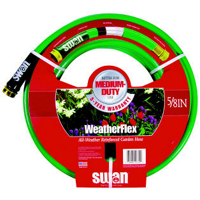 Weather Flex Garden Hose Green 5/8 Inch By 100 Feet Weather Flex SNWF58100 by Colorite Swan