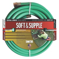 Soft and Supple Garden Hose Premium 5/8 Inch By 100 Feet Soft and Supple SNSS58100 by Colorite Swan