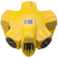 Powerlink Yellow Jacket 5 Outlet Adapter Powerlink 997362 by Coleman Cable