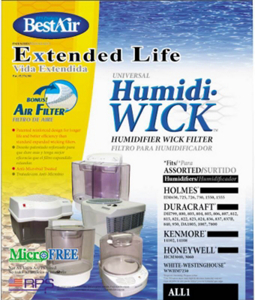 Universal Humidifier Filter ALL-1 by Vista Solutions Best Price