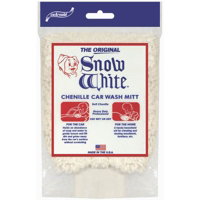 Snow White Chenille Car Wash Mitt 85-320 by SM Arnold