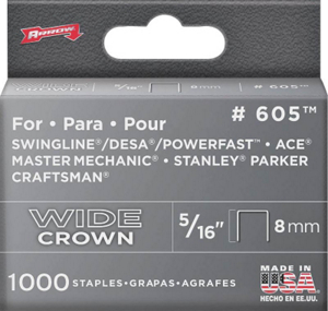 5/16 Inch Wide Crown Heavy Duty Staples 60530 by Arrow Fastener Best Price