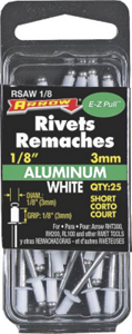 1/8 By 1/8 Inch Short Aluminum Rivet RSAW1/8 by Arrow Fastener Best Price