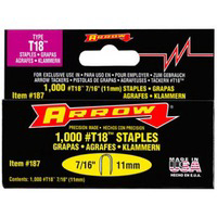 7/16 Inches Staple 187 by Arrow Fastener