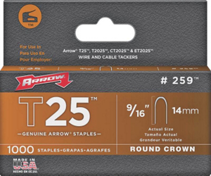 3/8 Inch Staples 259 by Arrow Fastener Best Price