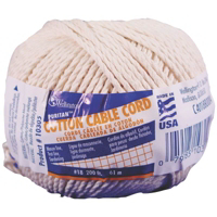 Puritan 18 200 Ft Cotton Cable Cord 10305 by Wellington Cordage