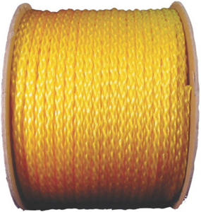 1/2 Inch By 250 Foot Yellow Poly Rope 10859 by Wellington Cordage Best Price