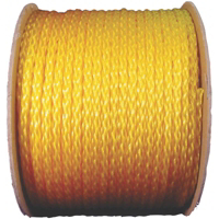 1/2 Inch By 250 Foot Yellow Poly Rope 10859 by Wellington Cordage