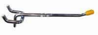 10 Inch Double Prong Straight Heavy Duty Pegboard Hook 14510-75 by Lehigh Group Crawford Products Best Price