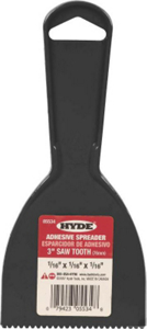 3In 3/16 V-Notch Spreader 05532 by Hyde Tools Best Price