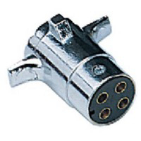 4 Pole Round Male Connector 48325 by Hopkins Manufacturing Best Price
