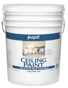 5 Gal White Ceiling Latex Paint 27-1426 by Valspar Best Price