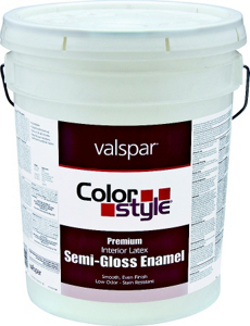 Color Style White Semi Gloss Latex 20Yr 44-26200 by Valspar Best Price