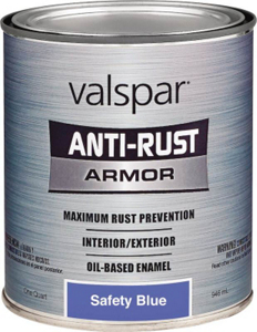 Anti Rust Safety Blue Antirust Enamel 44-21838/44-21938 by Valspar Best Price