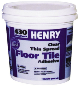 1 Quart Number 430 Tile Adhesive 12097 by WW Henry Best Price